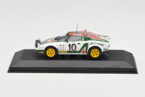 Lancia Stratos #10 Team Alitalia S. Munari / S. Maiga Rally Monte Carlo 1976 Minichamps 1:43 430761210 Μέταλλο