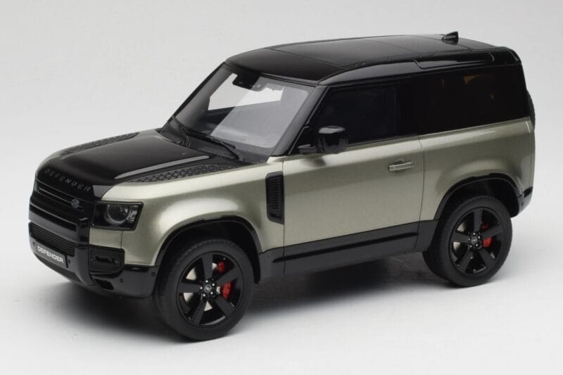 Land Rover Defender 90 HSE P400 L663 Pangea Green Metallic GT Spirit 1:18 GT517 Ρητίνη