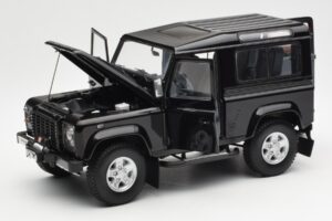 Land Rover Defender 90 Santorini Μαύρο Μεταλλικό Kyosho 1:18 08901BK Μέταλλο - εικόνα 2 από 8