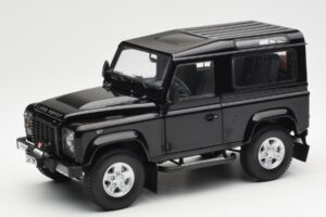 Land Rover Defender 90 Santorini Μαύρο Μεταλλικό Kyosho 1:18 08901BK Μέταλλο