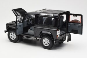 Land Rover Defender 90 Santorini Μαύρο Μεταλλικό Kyosho 1:18 08901BK Μέταλλο - εικόνα 5 από 8