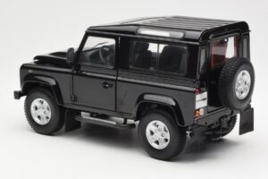 Land Rover Defender 90 Santorini Μαύρο Μεταλλικό Kyosho 1:18 08901BK Μέταλλο - εικόνα 7 από 8