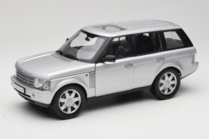 Land Rover Range Rover L322 Ασημί Welly 1:18 12536W Μέταλλο