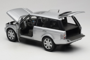 Land Rover Range Rover L322 Ασημί Welly 1:18 12536W Μέταλλο - εικόνα 5 από 8