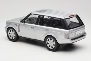 Land Rover Range Rover L322 Ασημί Welly 1:18 12536W Μέταλλο - εικόνα 7 από 8