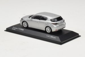Lexus CT200h Ασημί Minichamps 1:43 410166001 Μέταλλο - εικόνα 3 από 4