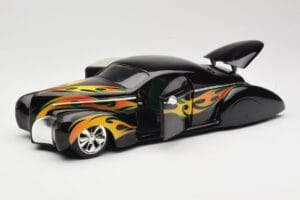 Lincoln Zephyr Scrape Custom Μαύρο με Φλόγες Hot Wheels 1:18 57319 Μέταλλο - εικόνα 2 από 8