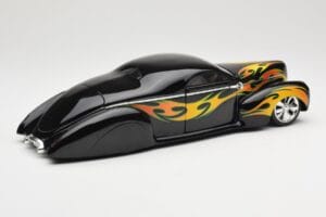 Lincoln Zephyr Scrape Custom Μαύρο με Φλόγες Hot Wheels 1:18 57319 Μέταλλο - εικόνα 3 από 8