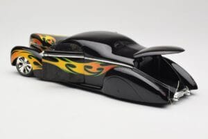 Lincoln Zephyr Scrape Custom Μαύρο με Φλόγες Hot Wheels 1:18 57319 Μέταλλο - εικόνα 5 από 8