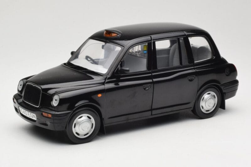 London Taxi TX1 Μαύρο Sun Star 1:18 1120 Μέταλλο