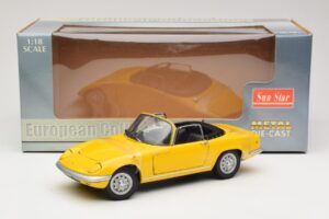Lotus Elan S3 Καμπριολέ Κίτρινο Sun Star 1:18 4052 Μέταλλο - εικόνα 6 από 6