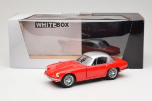 Lotus Elise S1 Κόκκινο & Ασημί Whitebox 1:18 WB18003 Μέταλλο - εικόνα 8 από 8