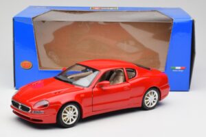 Maserati 3200 GT Rosso Mondiale Bburago 1:18 3341-M1 Μέταλλο - εικόνα 8 από 8