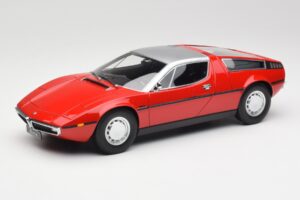 Maserati Bora Κόκκινο & Ασημί Minichamps 1:18 107123721 Ρητίνη
