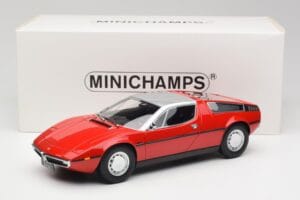 Maserati Bora Κόκκινο & Ασημί Minichamps 1:18 107123721 Ρητίνη - εικόνα 6 από 6