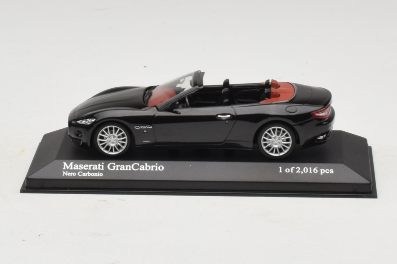 Maserati GranCabrio Μαύρο Μεταλλικό Minichamps 1:43 400123930 Μέταλλο