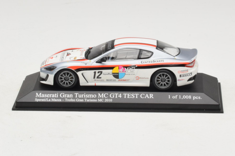 Maserati GranTurismo MC GT4 #12 Sperati / La Mazza Maserati MC 2010 Minichamps 1:43 400101212 Μέταλλο