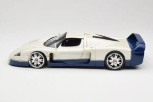 Maserati MC12 Λευκό Μπλε Hot Wheels 1:18 G7158 Μέταλλο - εικόνα 4 από 8