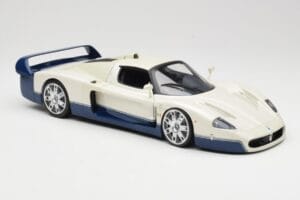 Maserati MC12 Λευκό Μπλε Hot Wheels 1:18 G7158 Μέταλλο - εικόνα 6 από 8