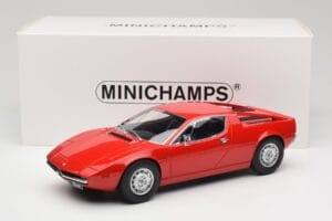 Maserati Merak Κόκκινο Minichamps 1:18 107123761 Ρητίνη - εικόνα 6 από 6