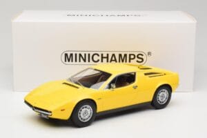 Maserati Merak Κίτρινο Minichamps 1:18 107123760 Ρητίνη - εικόνα 6 από 6