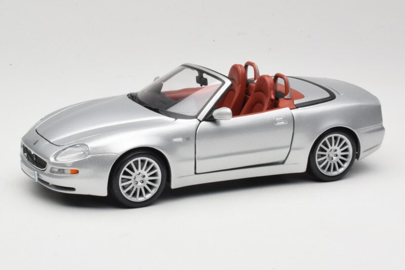 Maserati Spyder Ασημί Maisto 1:18 31667 Μέταλλο