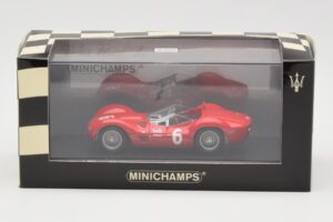 Maserati Tipo 61 #6 R. Penske SCCA National Race Meadowdale 1961 Minichamps 1:43 400611206 Μέταλλο - εικόνα 4 από 4