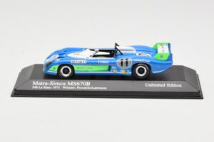Matra Simca MS670B #7 H. Pescarolo / G. Larrousse 24 Hours of Le Mans Winner 1973 Minichamps 1:43 430731111 Μέταλλο