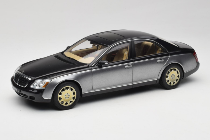 Maybach 57 SWB Caspian Black Himalayas Grey AUTOart 1:18 76151 Μέταλλο