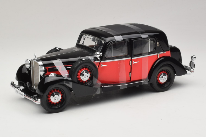 Maybach SW35 Hardtop Μαύρο Κόκκινο Premier Miniature 1:18 PM-38208 Μέταλλο