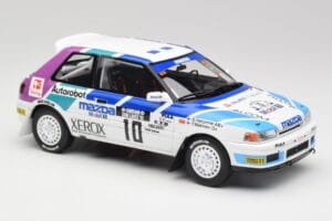 Mazda 323 GTX #10 T. Makinen / S. Harjanne 1000 Lakes Rally 1991 Otto 1:18 OT1099 Ρητίνη - εικόνα 4 από 6