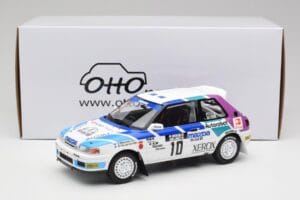 Mazda 323 GTX #10 T. Makinen / S. Harjanne 1000 Lakes Rally 1991 Otto 1:18 OT1099 Ρητίνη - εικόνα 6 από 6
