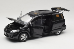 Mazda 5 Μαύρο Paudi 1:18 2169BK Μέταλλο - εικόνα 2 από 8