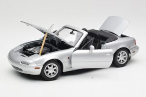 Mazda MX-5 Miata NA Highlight Ασημί Gate 1:18 1015 Μέταλλο - εικόνα 2 από 8