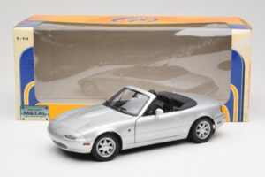 Mazda MX-5 Miata NA Highlight Ασημί Gate 1:18 1015 Μέταλλο - εικόνα 8 από 8