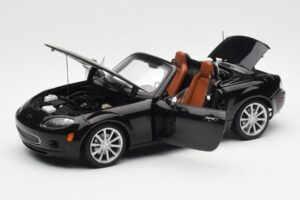 Mazda MX-5 NC Roadster Retractable Hardtop US Spec Μαύρο AUTOart 1:18 75971 Μέταλλο - εικόνα 2 από 10