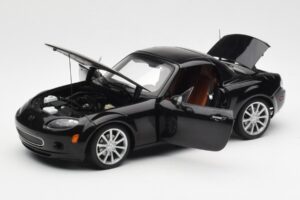 Mazda MX-5 NC Roadster Retractable Hardtop US Spec Μαύρο AUTOart 1:18 75971 Μέταλλο - εικόνα 4 από 10