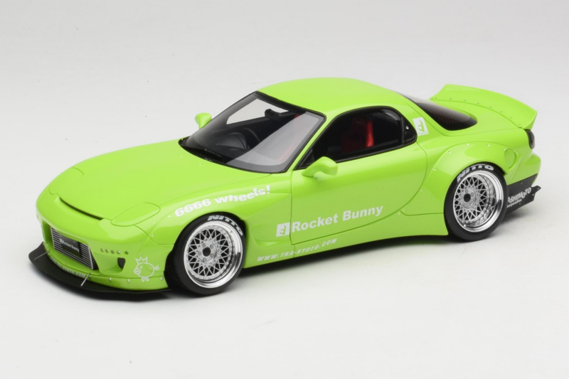 Mazda RX-7 FD Rocket Bunny Pearl Green Otto 1:18 OT1155 Ρητίνη