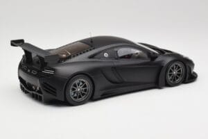 McLaren 12C GT3 Carbon Ματ Μαύρο Minichamps 1:18 151121390 Μέταλλο - εικόνα 2 από 6