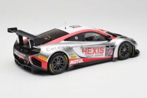 McLaren 12C GT3 Hexis Racing #107 O. Panis / F. Cazenave 24 Hours of Spa 2013 Minichamps 1:18 151131397 Μέταλλο - εικόνα 2 από 6