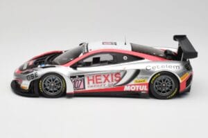 McLaren 12C GT3 Hexis Racing #107 O. Panis / F. Cazenave 24 Hours of Spa 2013 Minichamps 1:18 151131397 Μέταλλο - εικόνα 3 από 6