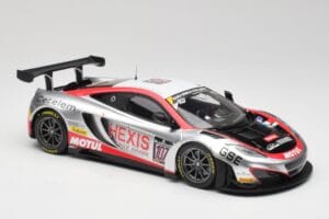 McLaren 12C GT3 Hexis Racing #107 O. Panis / F. Cazenave 24 Hours of Spa 2013 Minichamps 1:18 151131397 Μέταλλο - εικόνα 4 από 6