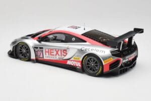 McLaren 12C GT3 Hexis Racing #107 O. Panis / F. Cazenave 24 Hours of Spa 2013 Minichamps 1:18 151131397 Μέταλλο - εικόνα 5 από 6