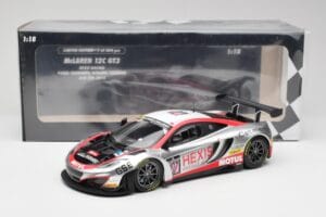 McLaren 12C GT3 Hexis Racing #107 O. Panis / F. Cazenave 24 Hours of Spa 2013 Minichamps 1:18 151131397 Μέταλλο - εικόνα 6 από 6