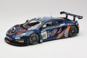 McLaren 12C GT3 #88 Von Ryan Racing A. Barff / T. Goodwin / B. Senna Spa 24 Hours 2013 Minichamps 1:18 151131388 Μέταλλο
