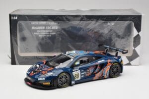 McLaren 12C GT3 #88 Von Ryan Racing A. Barff / T. Goodwin / B. Senna Spa 24 Hours 2013 Minichamps 1:18 151131388 Μέταλλο - εικόνα 6 από 6