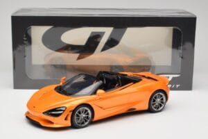 McLaren 750S Spider Papaya Orange GT Spirit 1:18 GT488 Ρητίνη - εικόνα 6 από 6