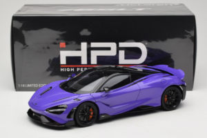 McLaren 765LT Μοβ HPD 1:18 HPD18005 Μέταλλο - εικόνα 8 από 8
