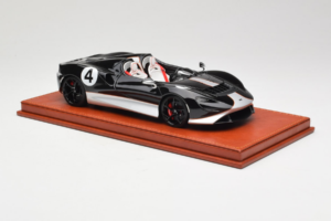 McLaren Elva Μαύρο Ασημί AB Models 1:18 REMC022 Ρητίνη - εικόνα 4 από 7