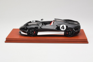 McLaren Elva Μαύρο Ασημί AB Models 1:18 REMC022 Ρητίνη